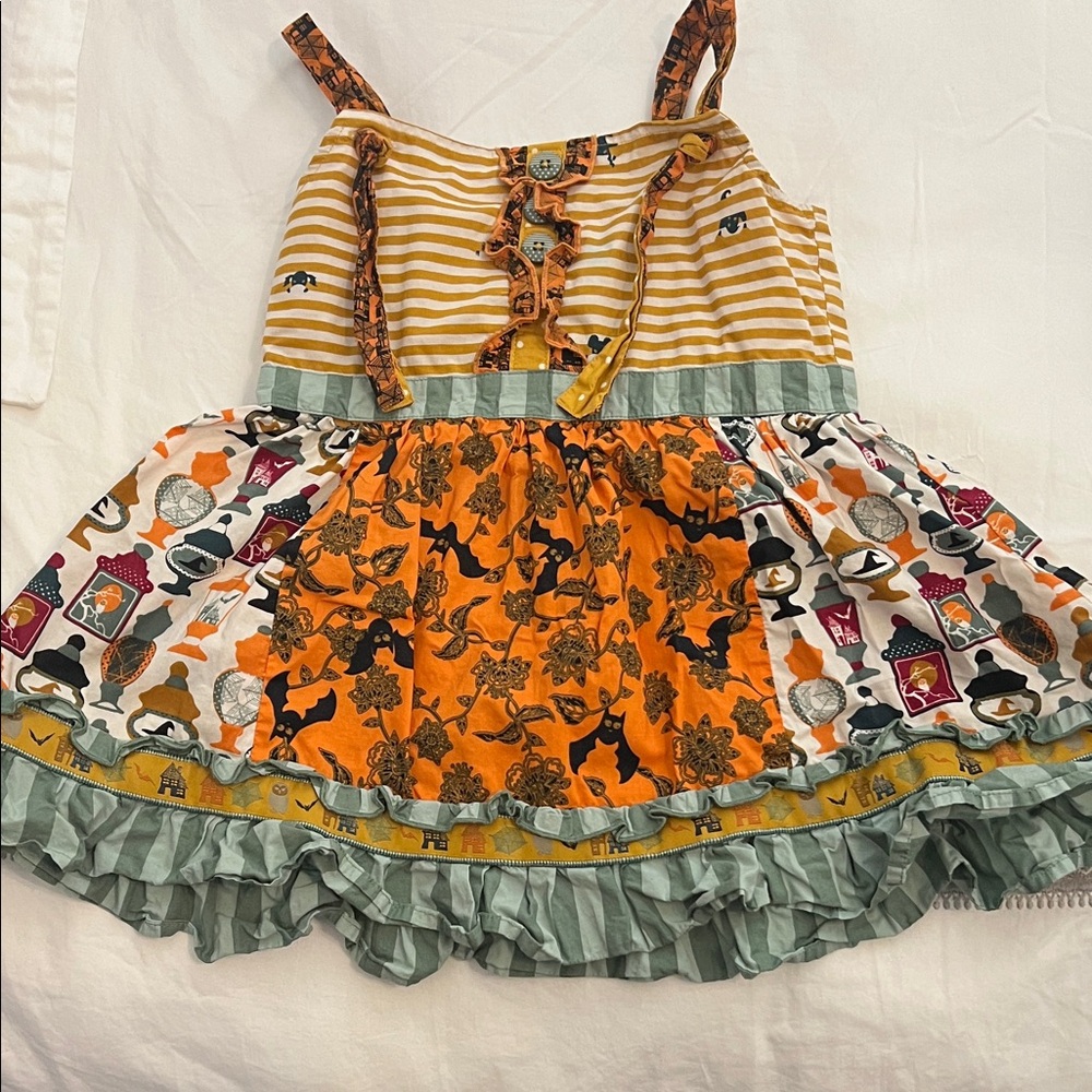 Matilda Jane Halloween Knot Top Size 8